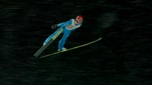 Немец выиграл последний этап Кубка мира по прыжкам с трамплина